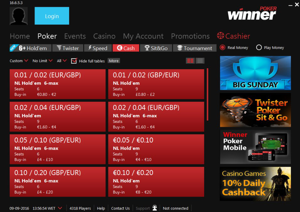 Скриншот Winner Poker Скриншот Winner Poker