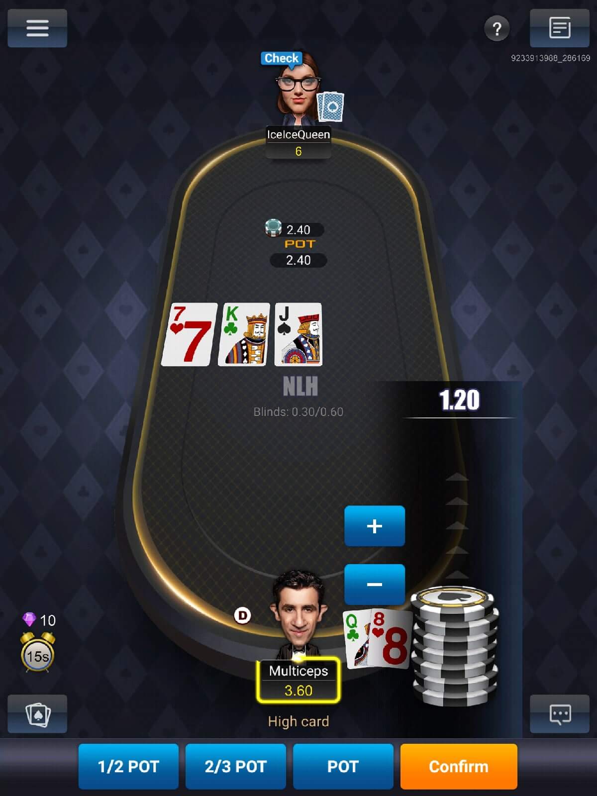 Скриншот PokerBROS