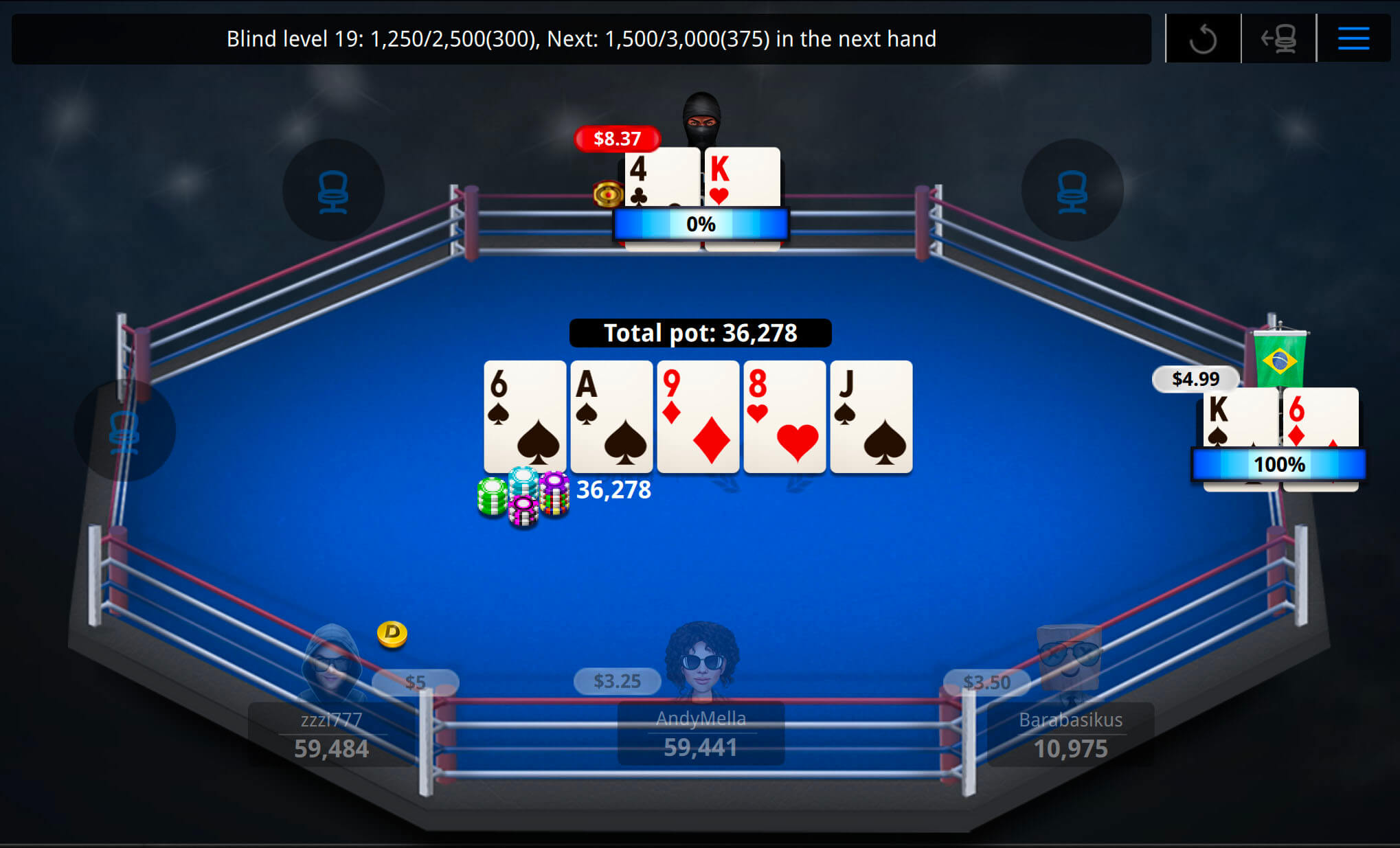 Скриншот 888poker