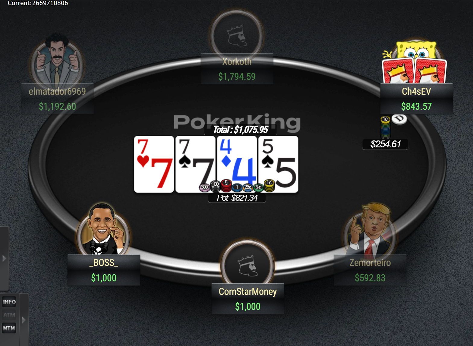 Скриншот PokerKing