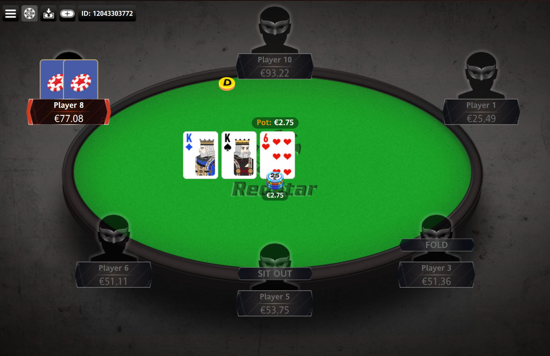 Скриншот RedStar Poker