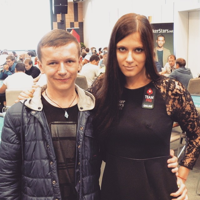 Лия Новикова на серии Belarus Poker Tour (2015 год)