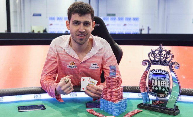 Хелио получил $60,853 за победу в турнире супер хайроллеров WSOP Circuit Sao Paulo 2016