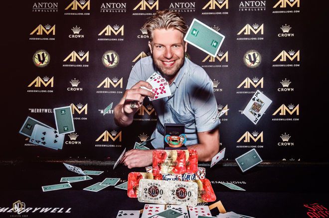 Йоррит ван Хоф (Jorryt van Hoof) на Aussie Millions 2020