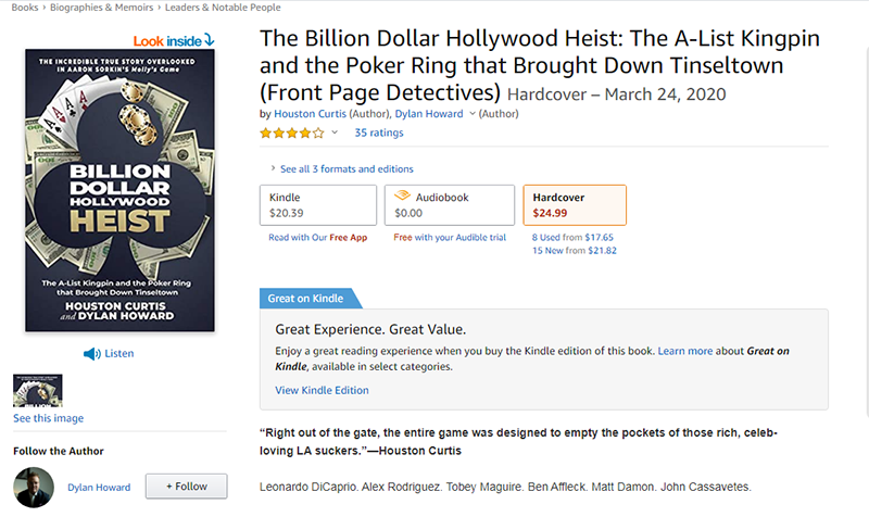 The Billion Dollar Hollywood Heist доступна на Amazon