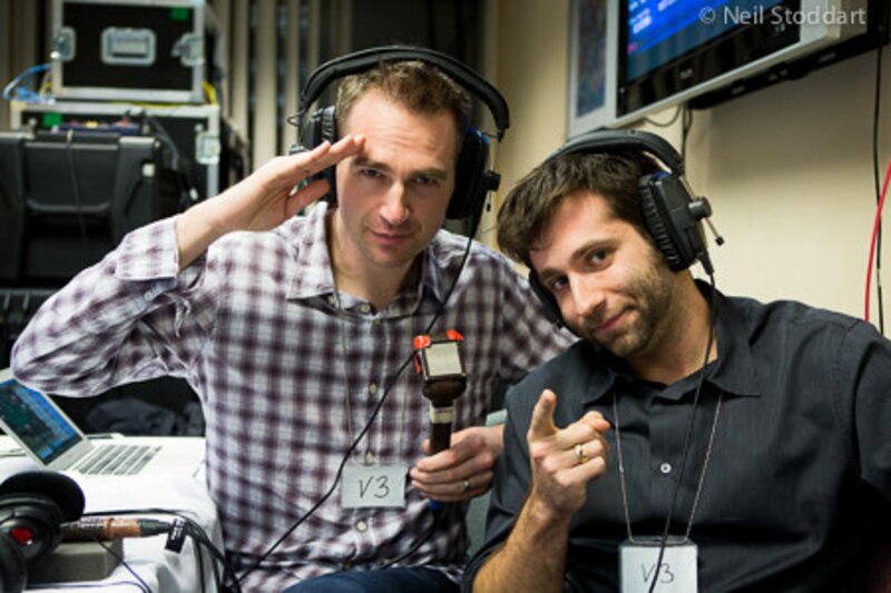 Джеймс Хартиган (слева) и Джо Степлтон (справа)