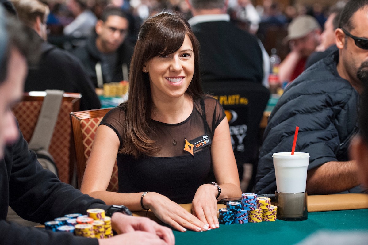Кристен Бикнелл на WSOP 2017.