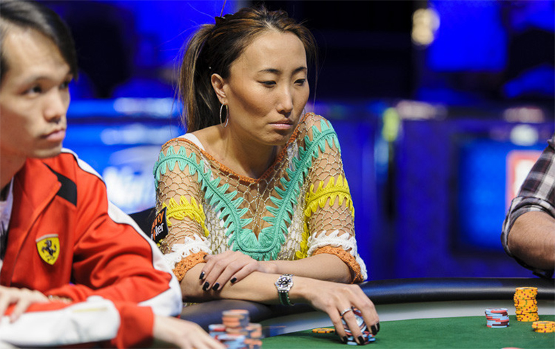 Мелисса Бер за финалкой 2014 WSOP $50.000 Poker Players' Championship — одного из самых сложных и престижных турниров Мировой серии