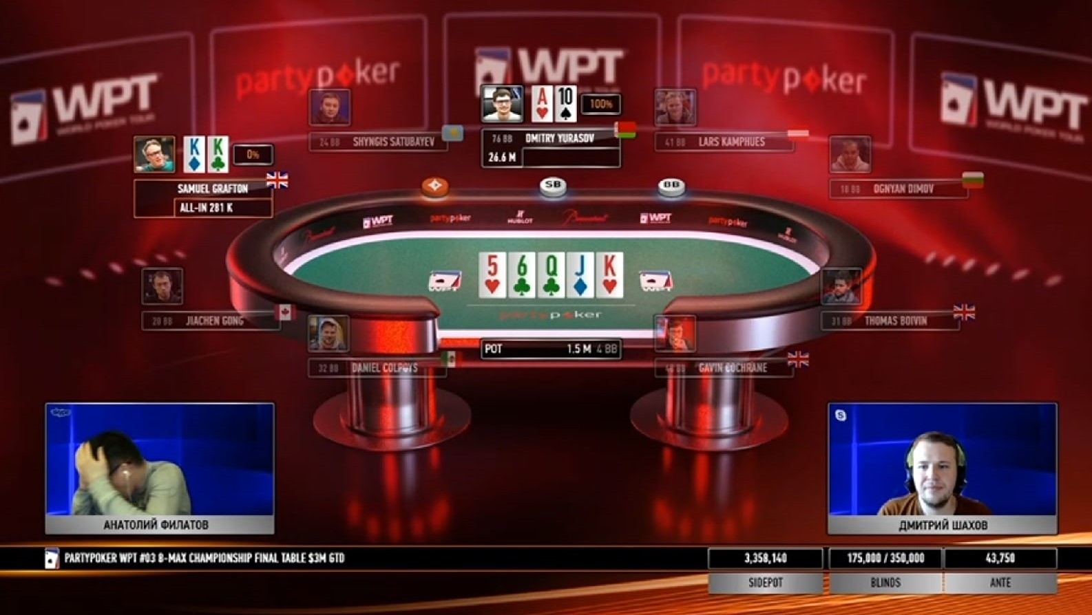 Красноречивая реакция Анатолия Филатова на эпичный проигрыш Графтона.