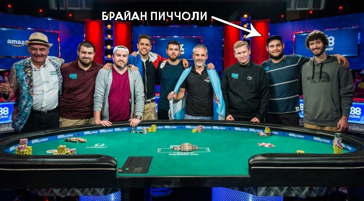 Состав финалистов WSOP ME 2017
