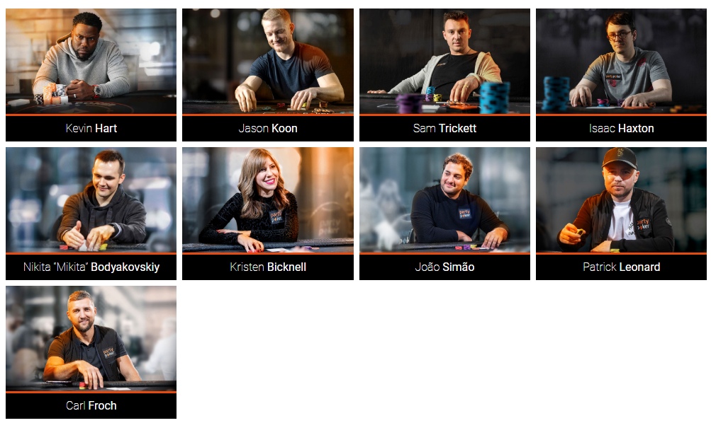 Амбассадоры partypoker на сентябрь 2020.