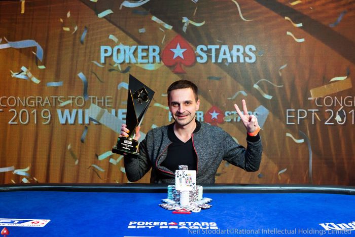 «Действующий» чемпион EPT Prague 2019 — Николай Поболь из Беларуси