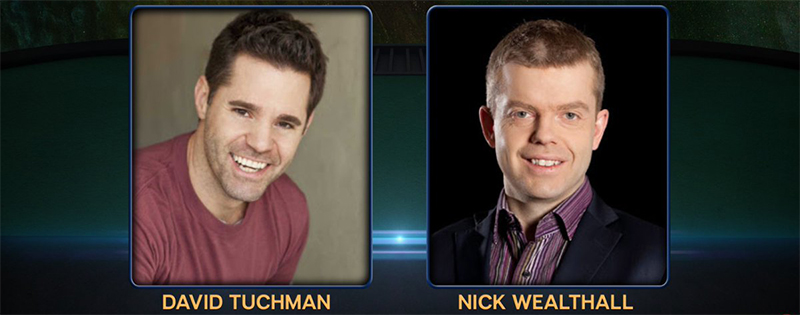 Комментаторы 888poker Дэвид Такман и Ник Уэлтхолл