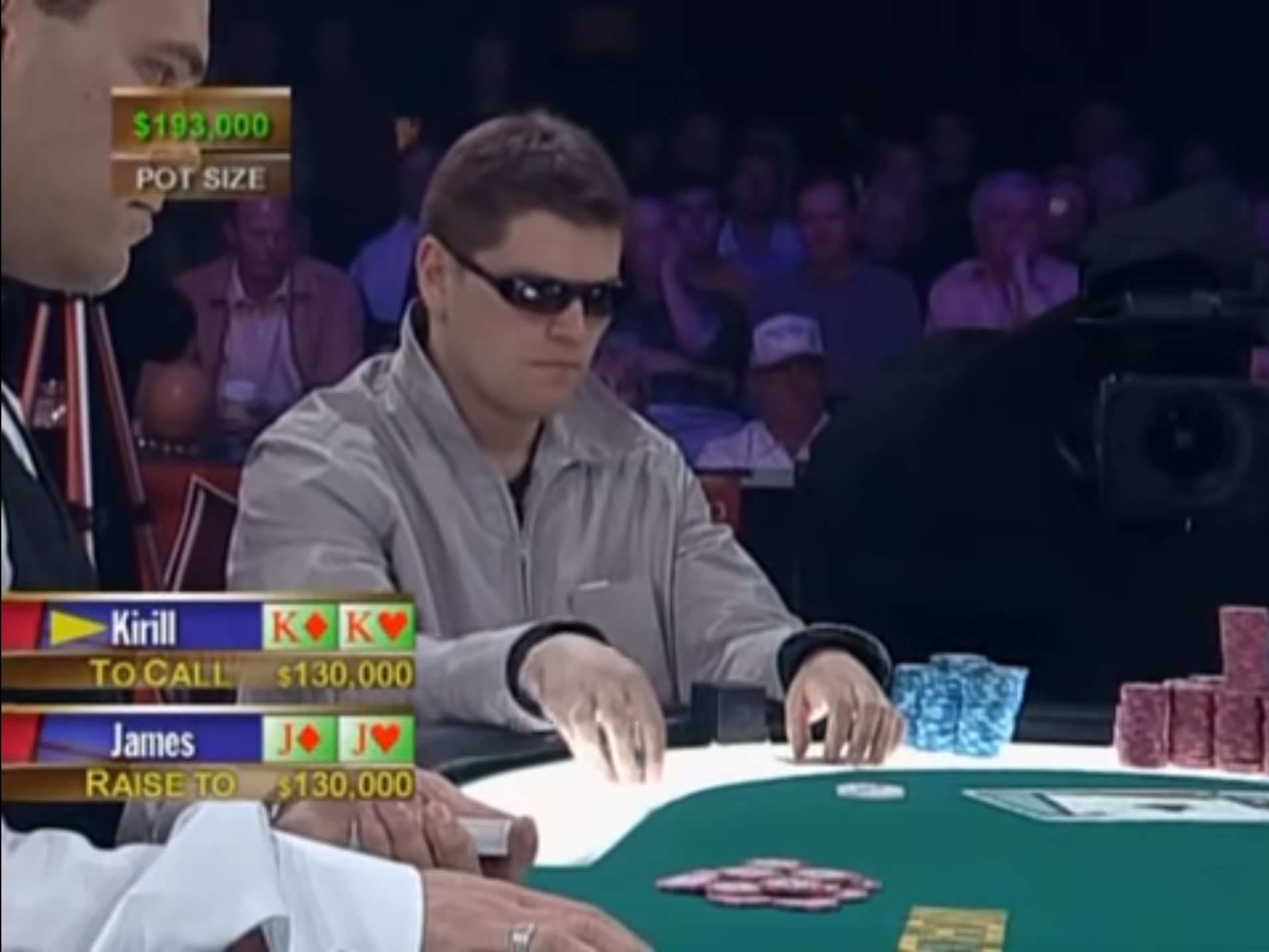 Кирилл Герасимов на WPT Championship 2003.