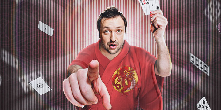 Тони Джи в рекламе TonyBet Poker.