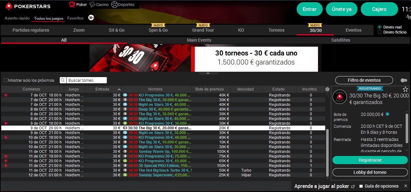 30/30 Series на PS.es