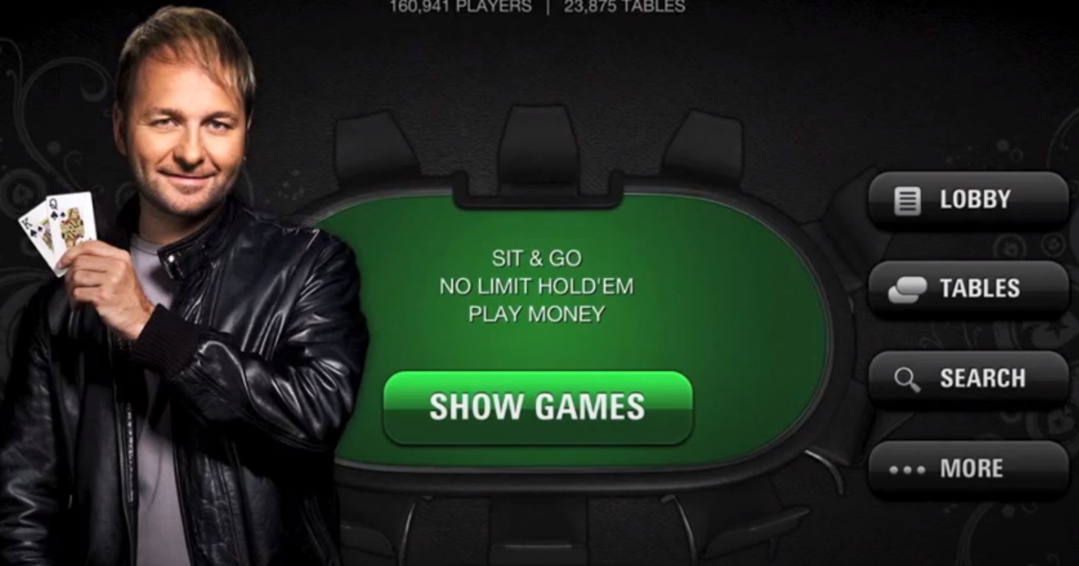 Лобби PokerStars Mobile 2012.