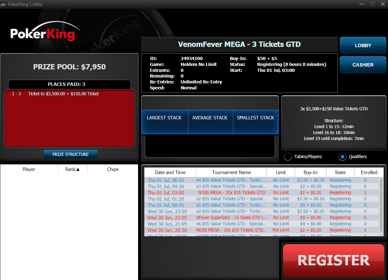 Ближайший сателлит VenomFever MEGA пройдёт в ночь с 30 июня на 1 июля, в 01:00 МСК
