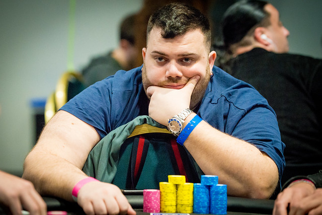 Фаусто Тантилло на 888poker WPT DeepStacks Malta 2019.
