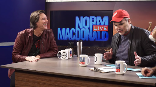 Джим Керри в гостях у Норма Макдональда