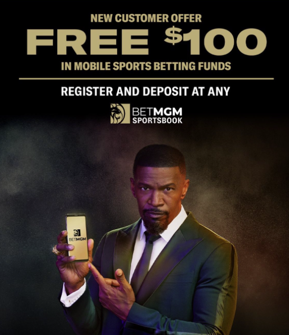 Актёр Джейми Фокс в рекламе BetMGM