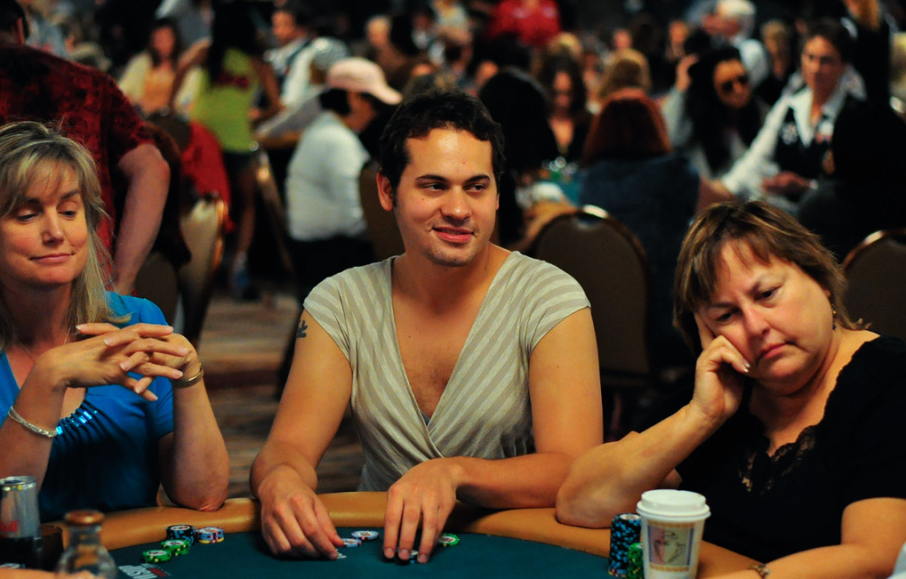 Джейк «JLlama» Абдалла (Jake Abdalla) на WSOP Ladies Event 2011