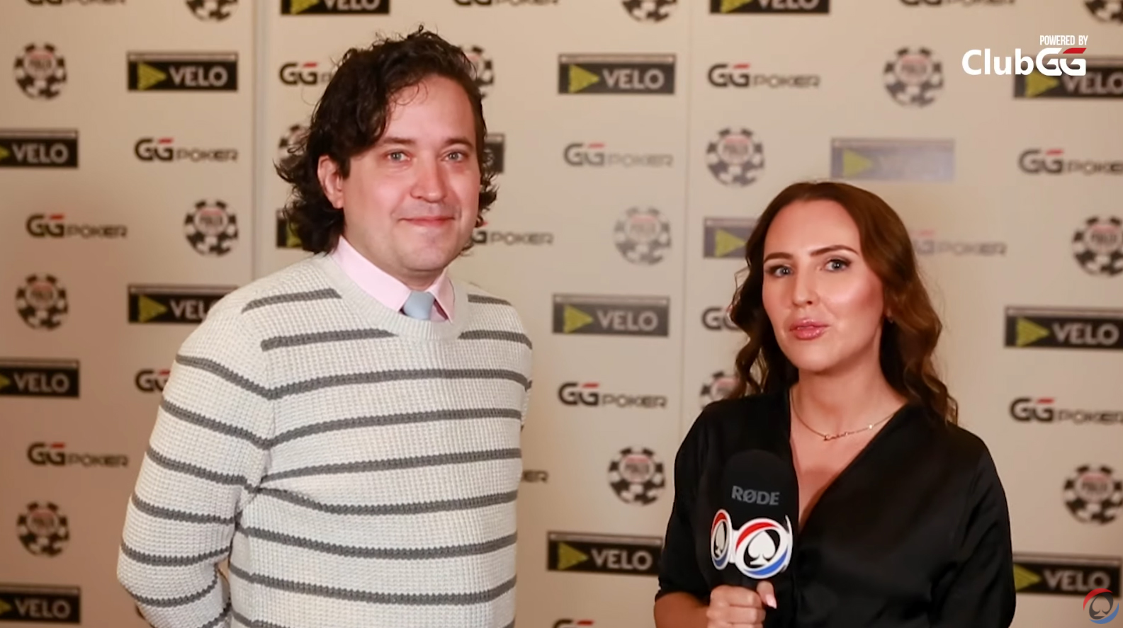 John Coyle diwawancarai di Acara Utama WSOP 2021.