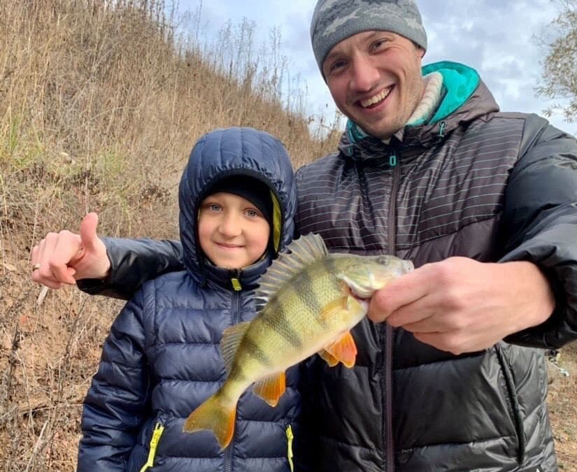 Василий «jiehubeli» с сыном Богданом