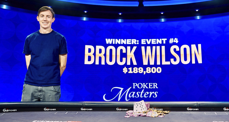 Брок Уилсон победил в событии по холдему на Poker Masters 2021