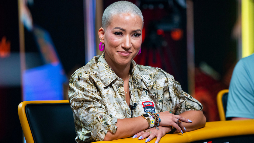 Эбони Кенни на финальном столе $25K Triton Poker Cyprus NLH, 6 сентября 2022 года