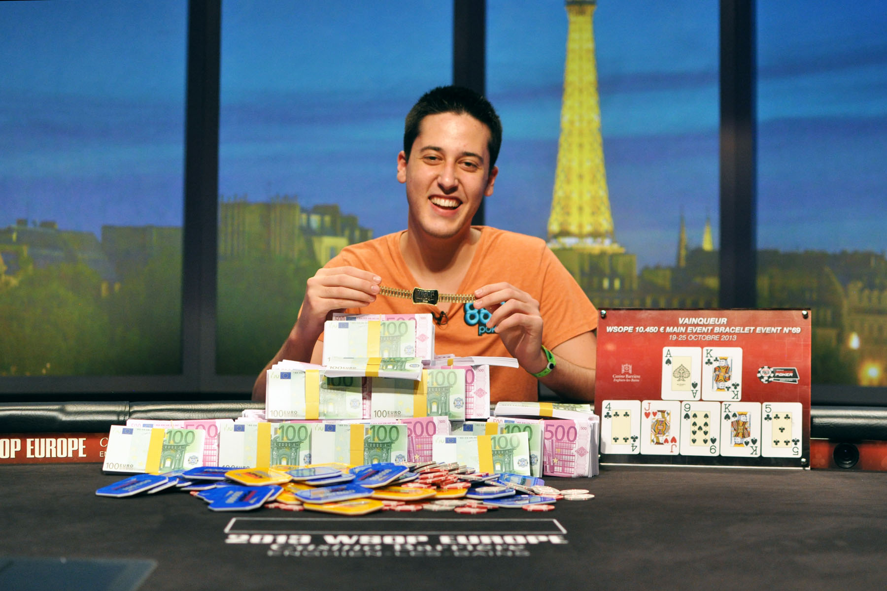 Адриан Матеос выиграл €10К WSOPE Main Event 2013