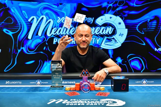 Роб Йонг после победы в The One Drop, MPP 2022