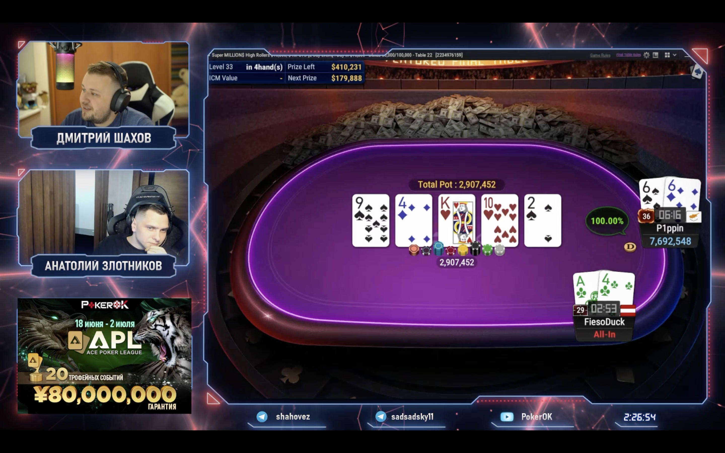 P1ppin — победитель Super MILLION$