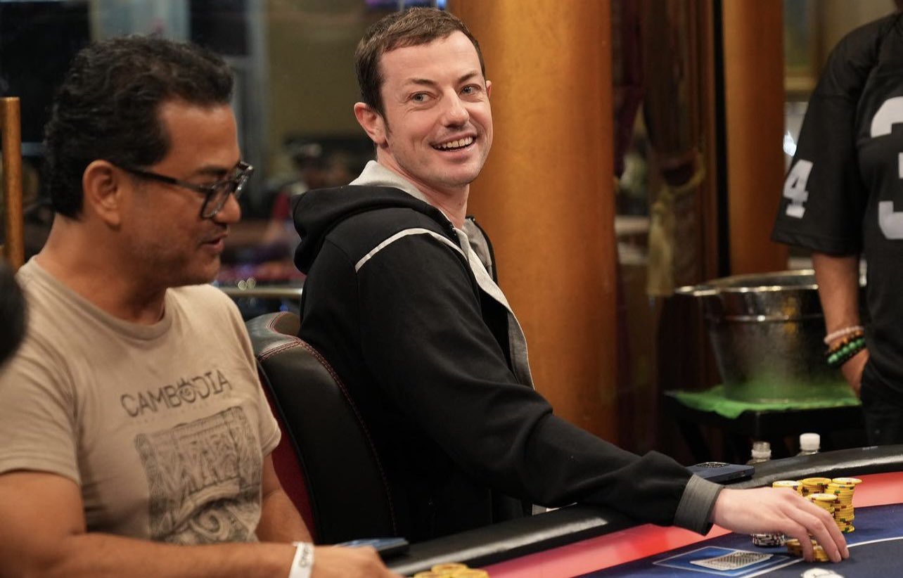Том Дван в Hustler Casino, июль 2023
