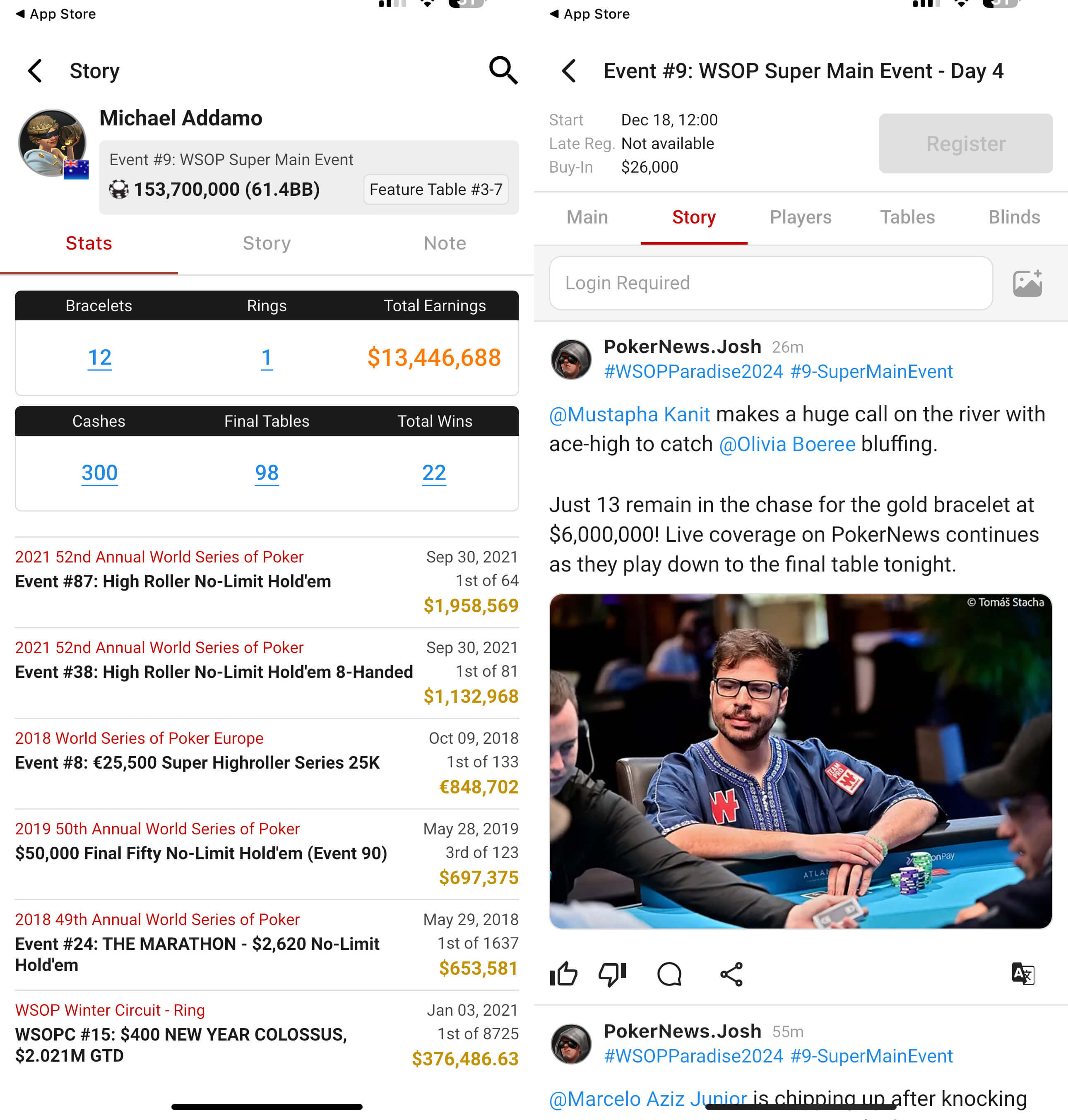 Приложение WSOP+