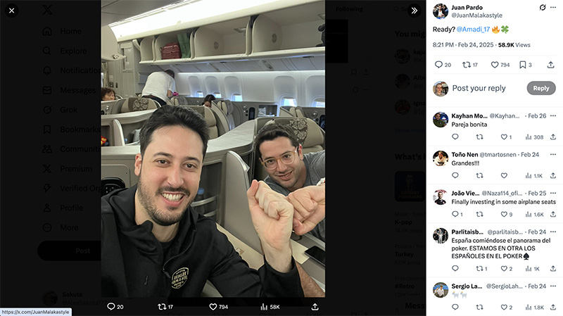 Адриан Матеос и Хуан Пардо