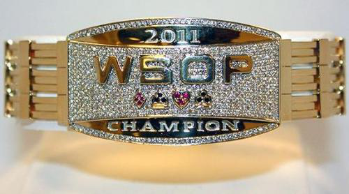 браслет WSOP 2011 для Вячеслава Жукова