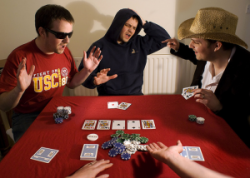 драка в покере