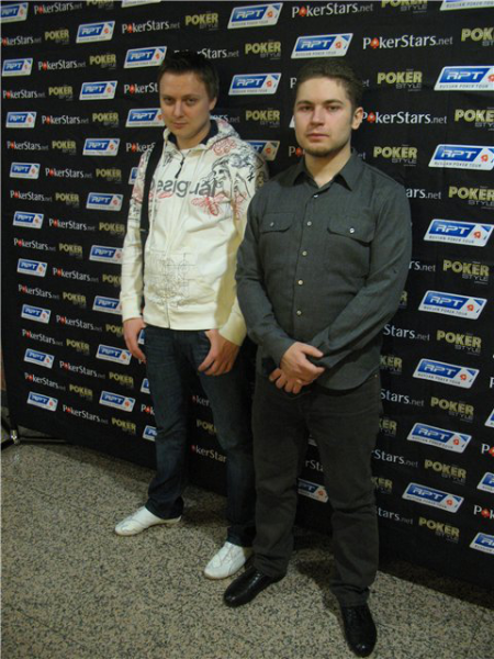 Алексей Маслов (который, кстати, буквально пару дней назад занес на FullTilt турнир 200К гарантии (150$ ребайник) и тот самый Sosnoviy