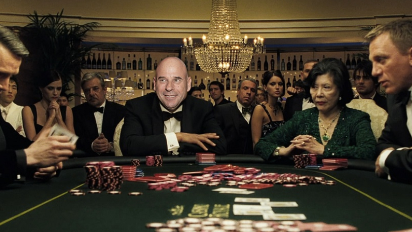 В какой покер играют в фильме казино рояль фонбет деньги на карту