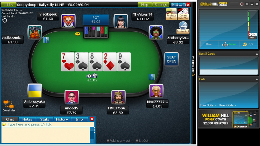 Онлайн калькулятор шансов покер старс официальный сайт казино адмирал