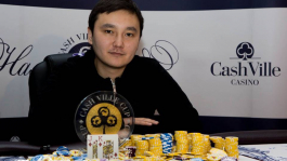 Чемпион CashVille Cup Шингиз Сатубаев (Казахстан) + $33,100