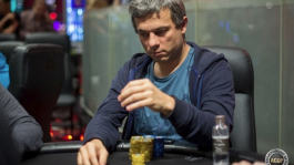 ACOP 2014: Константин Погодин и Владимир Трояновский за финальным столом ME ACOP 2014: Константин Погодин и Владимир Трояновский за финальным столом ME
