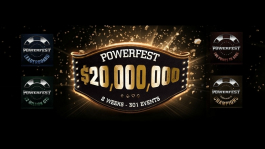 Powerfest от PartyPoker: 301 турнир и $20 млн гарантии (7-21 мая)
