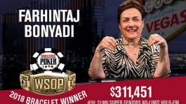 Вопреки старости: 83-летняя женщина выиграла золотой браслет WSOP 2018 Вопреки старости: 83-летняя женщина выиграла золотой браслет WSOP 2018