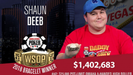 Шон Диб стал лучшим игроком 2018 года по версии WSOP Шон Диб стал лучшим игроком 2018 года по версии WSOP