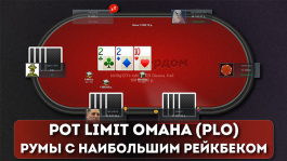 PL Omaha: обзор игры в основных покер-румах