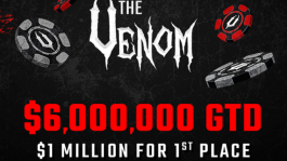 Турнир Venom на PokerKing гарантирует $1,000,000 победителю