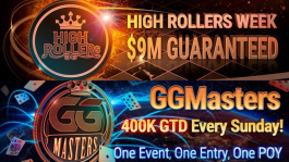 GGПокерОК: хайроллерская серия, увеличенная гарантия GGMasters и акция «Дуэль со стримерами» GGПокерОК: хайроллерская серия, увеличенная гарантия GGMasters и акция «Дуэль со стримерами»