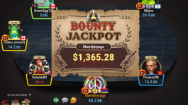 Как работает Bounty Jackpot до $1,000,000 в турнирах ПокерОК